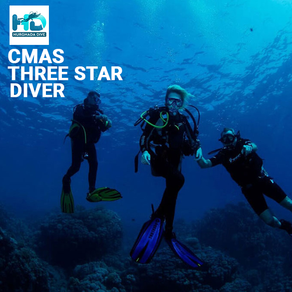 CMAS Three Star Diver